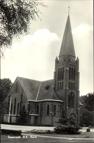 Ak Saasveld Overijssel Niederlande, R. K. Kerk