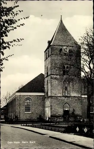 Ak Den Ham Overijssel, Ned. Herv. Kerk