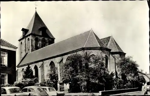 Ak Delden Hof van Twente Overijssel Niederlande, Ned. Herv. Kerk