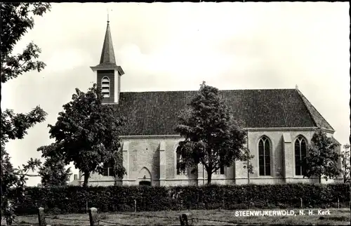 Ak Steenwijkerwold Overijssel, Ned. Herv. Kerk