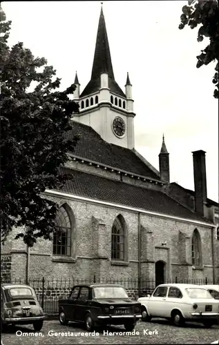 Ak Ommen Overijssel Niederlande, Gerestaureerde Hervormde Kerk