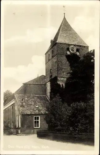 Ak Den Ham Overijssel, Ned. Herv. Kerk