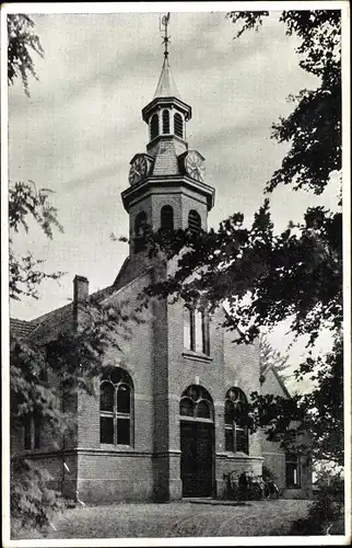 Ak Okkenbroek Overijssel, Kerk