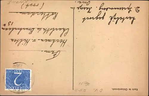 Ak Okkenbroek Overijssel, Kerk