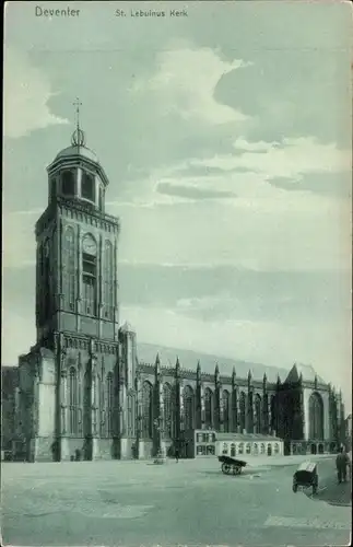 Ak Deventer Overijssel Niederlande, St. Lebuinus Kerk
