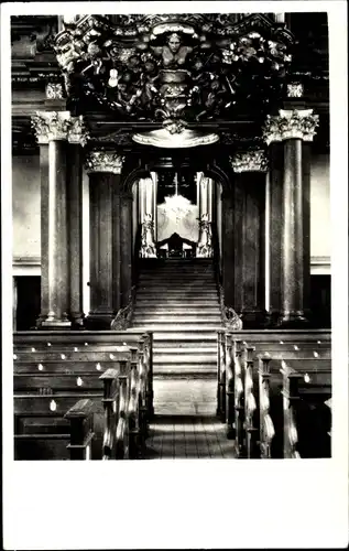 Ak Zwolle Overijssel Niederlande, Grote of St. Michaels Kerk der Ned. Herv. Gemeente