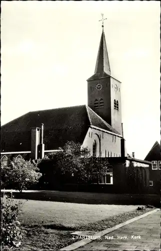 Ak Zwartsluis Overijssel Niederlande, Ned. Herv. Kerk