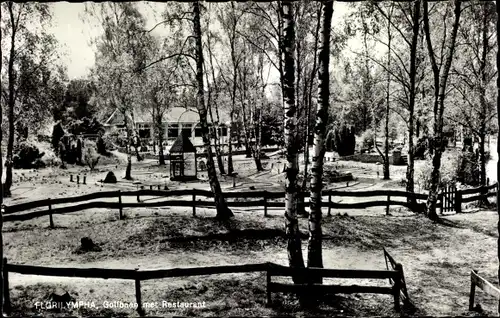 Ak Florilympha Overijssel, Vacantieoord, Lutterzand, Restaurant, Midgetgolfbaan