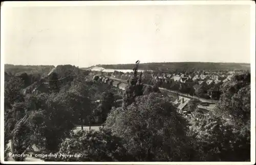 Ak Nijverdal Overijssel Niederlande, Panorama, omgeving