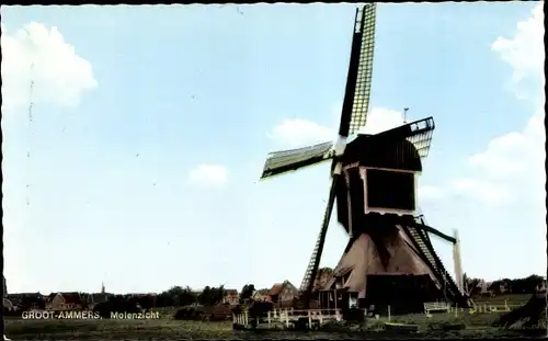 Ak Groot Ammers Südholland, Molenzicht