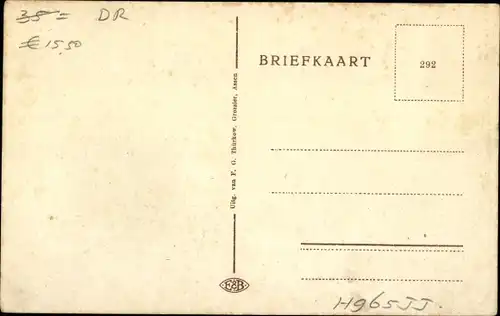 Ak Assen Drenthe Niederlande, Kiosk in 't Stadsbosch