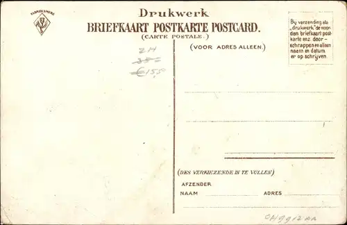 Ak Gorinchem Südholland Niederlande, Groenmarkt