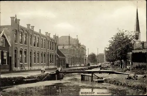 Ak Boskoop Alphen aan den Rijn Südholland Niederlande, Reijerskoop