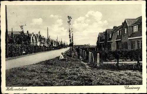 Ak Hellevoetsluis Südholland, Glacisweg