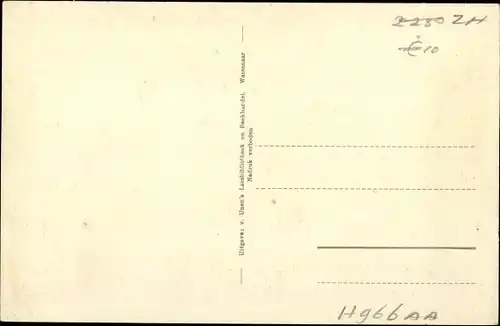 Ak Wassenaar Südholland Niederlande, Lange Kerkdam