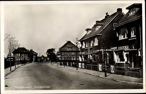 Ak Waddinxveen Südholland, Kanaalstraat