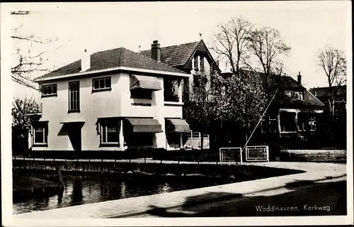 Ak Waddinxveen Südholland, Kerkweg