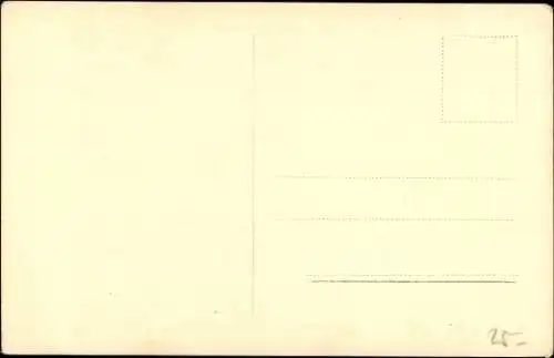 Ak Schauspielerin Sybille Schmitz, Profilansicht mit Zigarre und Zylinder, Autogramm