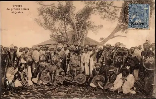 Ak Äthiopien, Groupe de grands chefs abyssins