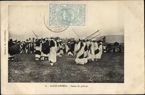 Ak Addis Abeba Äthiopien, Danse de pretres