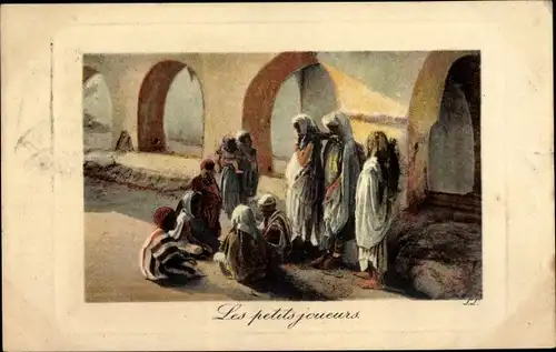 Ak Maghreb, Scènes et Types, Les petit joueurs