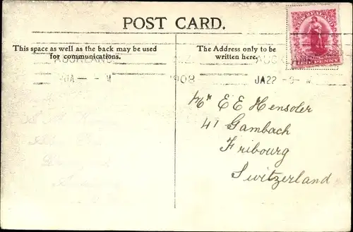 Ak Neuseeland, Geysers and Hot Springs