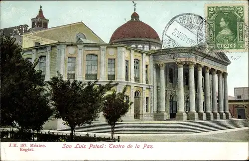 Ak Mexiko, San Luis Potosi, Teatro de la Paz