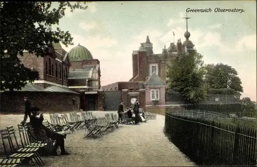 Ak Greenwich London England, Observatory