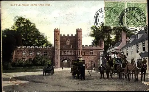 Ak Hastings East Sussex England, Battle Abbey