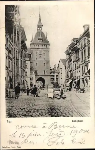 Ak Bern Stadt Schweiz, Käfigturm