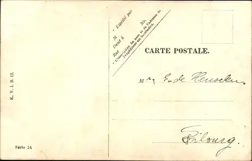 Ak Bauer neben einem Schwein liegend, Pause, Flasche, Ou peut on etre mieux qu'au sein de sa ....