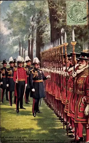 Ak London, The King inspecting the Yeomen of the Guard