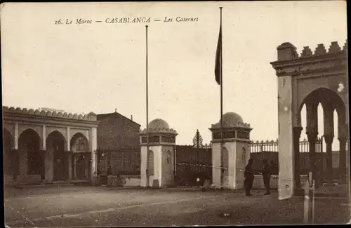 Ak Casablanca Marokko, Les Casernes
