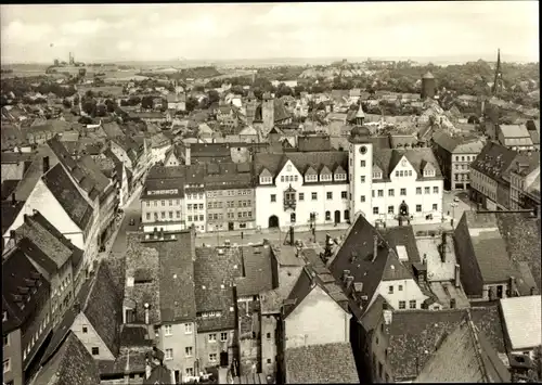 Ak Freiberg in Sachsen, Blick zum Obermarkt