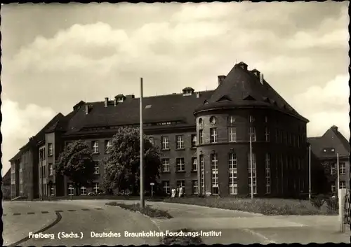 Ak Freiberg in Sachsen, Deutsches Braunkohlen Forschungsinstitut