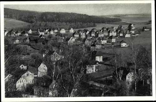 Ak Oberschlema Bad Schlema im Erzgebirge, Siedlung