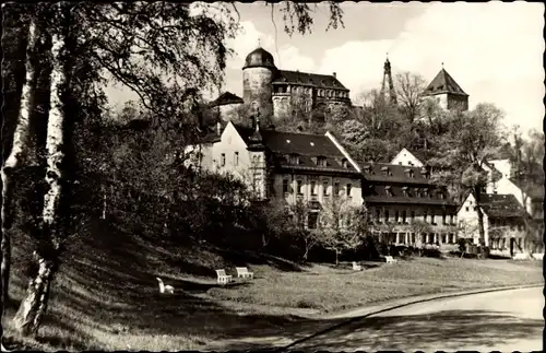 Ak Mylau Reichenbach im Vogtland, Blick auf die Burg