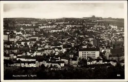 Ak Reichenbach im Vogtland, Panorama