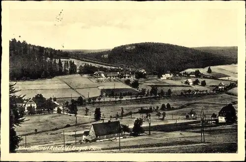 Ak Rehefeld Zaunhaus Altenberg im Erzgebirge, Panorama