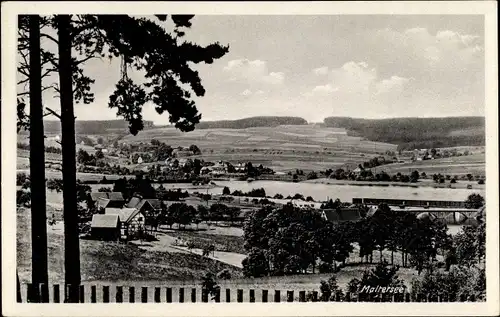 Ak Malter Dippoldiswalde, Talsperre Malter, Maltersee