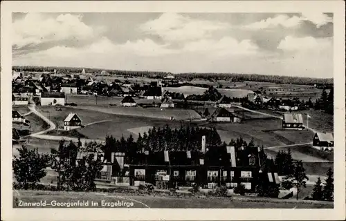 Ak Zinnwald Georgenfeld Altenberg im Erzgebirge, Panorama