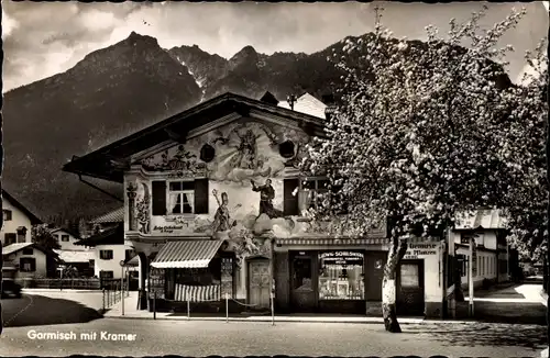 Ak Garmisch Partenkirchen in Oberbayern, Kramer