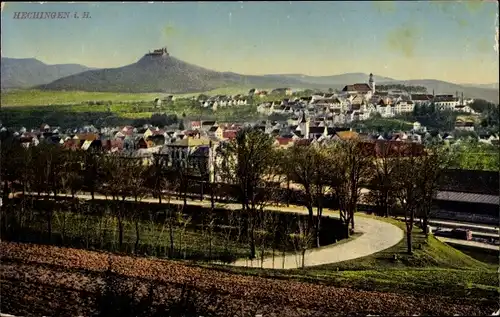 Ak Hechingen im Zollernalbkreis, Ortsansicht