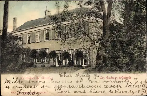 Ak Ghistelles Gistel Ghistel Westflandern, Château