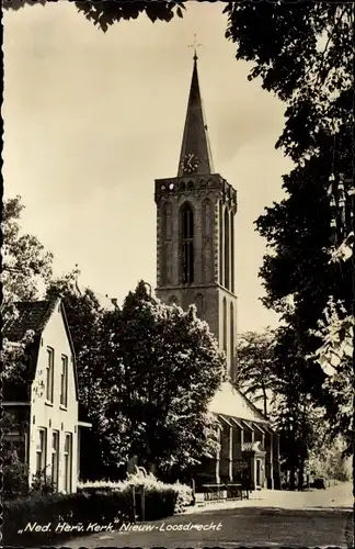 Ak Nieuw Loosdrecht Nordholland Niederlande, Ned. Herv. Kerk