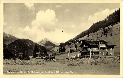 Ak Defereggental in Tirol, Kurhaus R. Kreuz