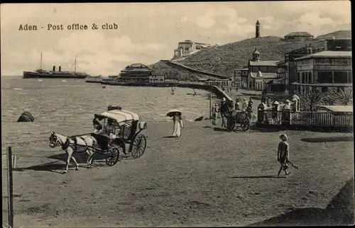 Ak Aden Jemen, Post office und club