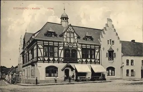 Ak Sternberg in Mecklenburg, Hotel