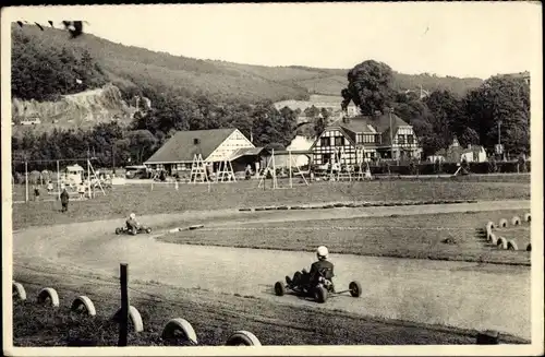 Ak Coo Wallonien Lüttich, Plaine de jeux et plate de Go Kart