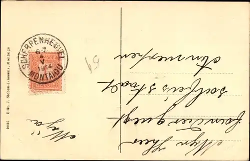 Ak Montaigu Scherpenheuvel Flämisch Brabant, Eglise cote lateral